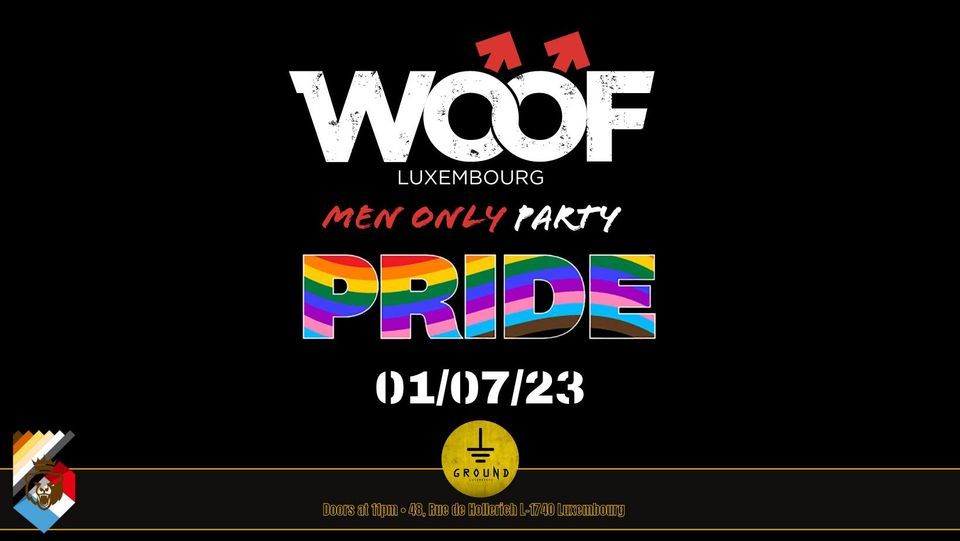 Woof men-only party #PRIDE Edition