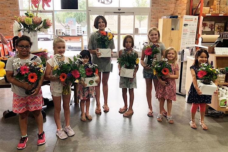 Kids Bloomin' Fun: Flower Arranging Workshop