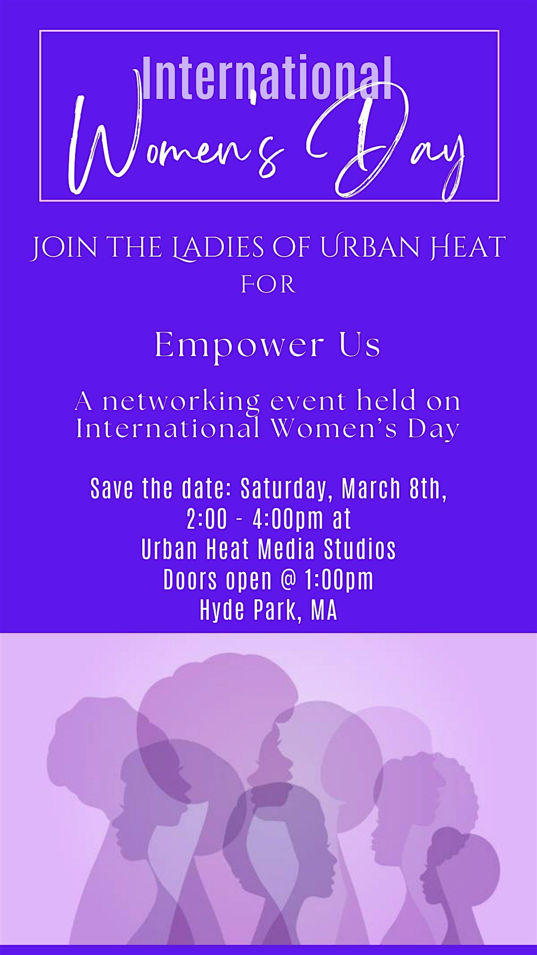 The Ladies of Urban Heat 98.1FM presents Empower Us