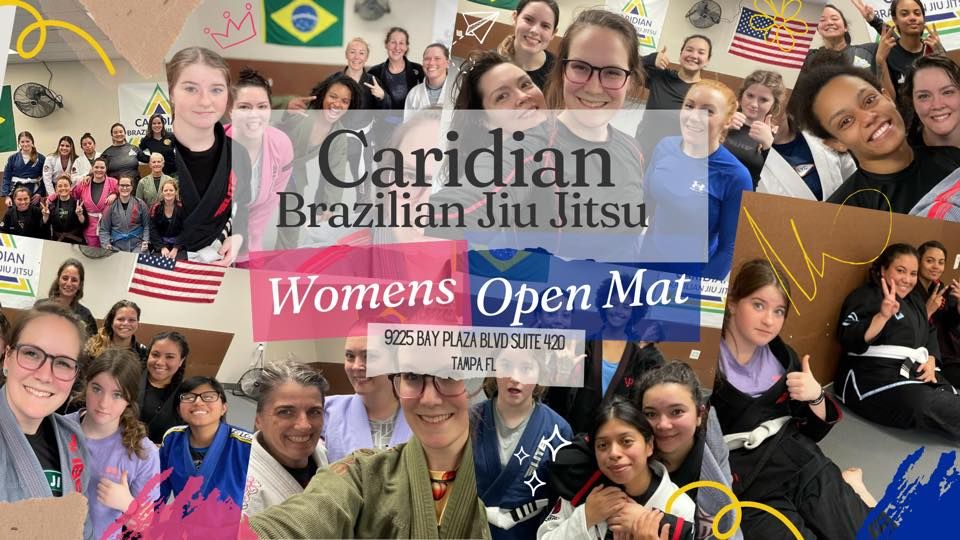 June 2024 Caridian Brazilian Jiu Jitsu Women\u2019s Open Mat - Gi or No Gi! 