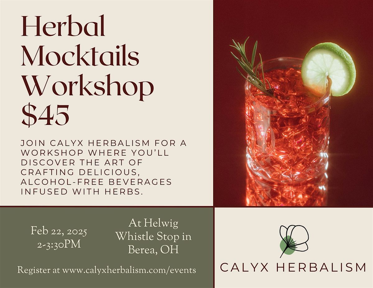 Herbal Mocktails Workshop