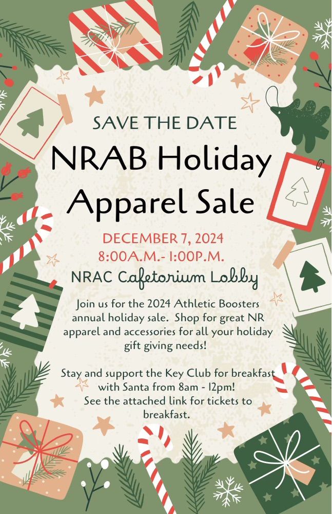 NRAB Holiday Apparel Sale