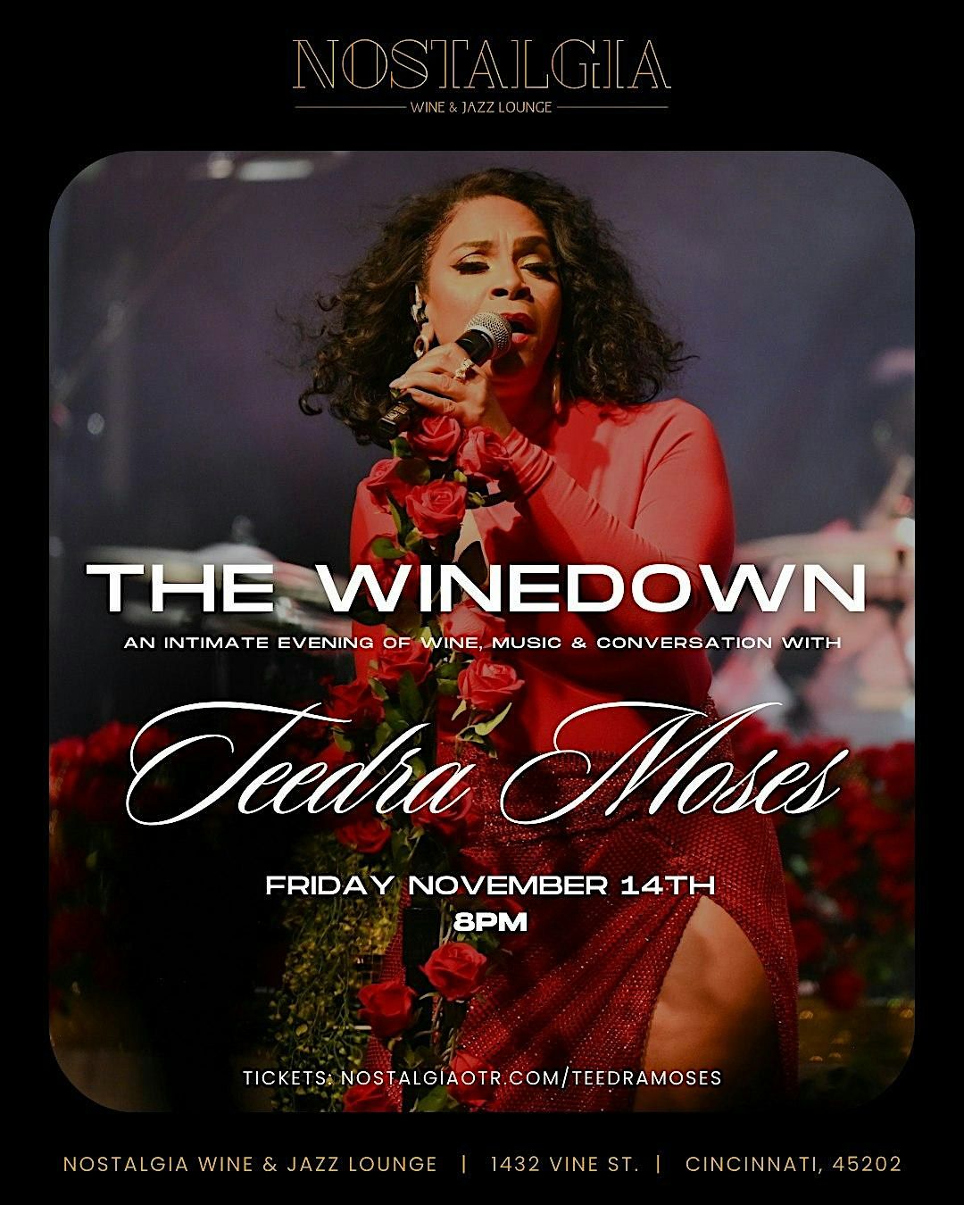 Unplugged: WineDown with Teedra Moses