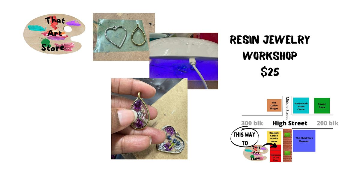 Resin Jewelry Workshop