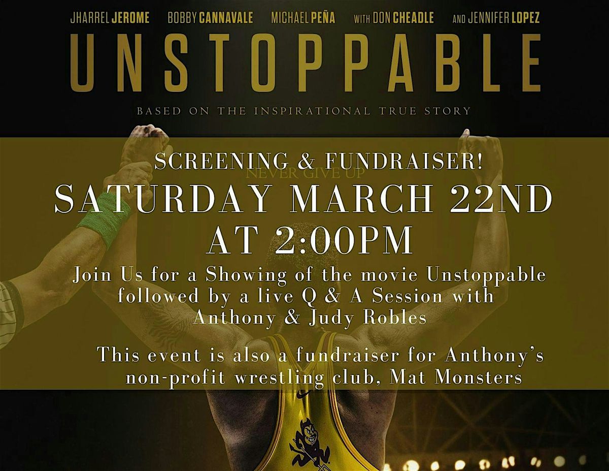 Unstoppable Movie Screening with Q&A _NCAAs 2025