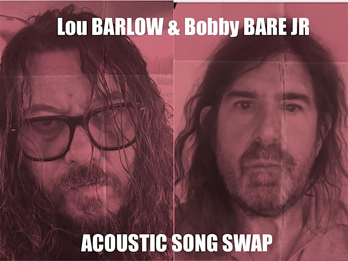 Lou Barlow & Bobby Bare Jr Song Swap at Little Amps Coffee in Harrisburg