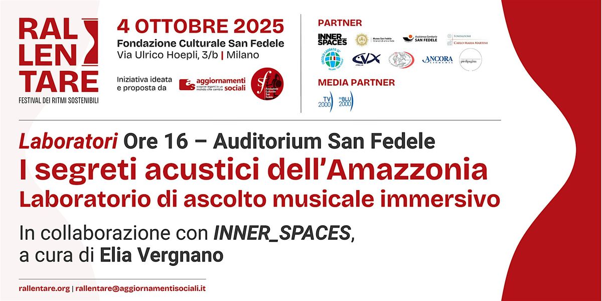I segreti acustici dell\u2019Amazzonia | In collaborazione con INNER_SPACES
