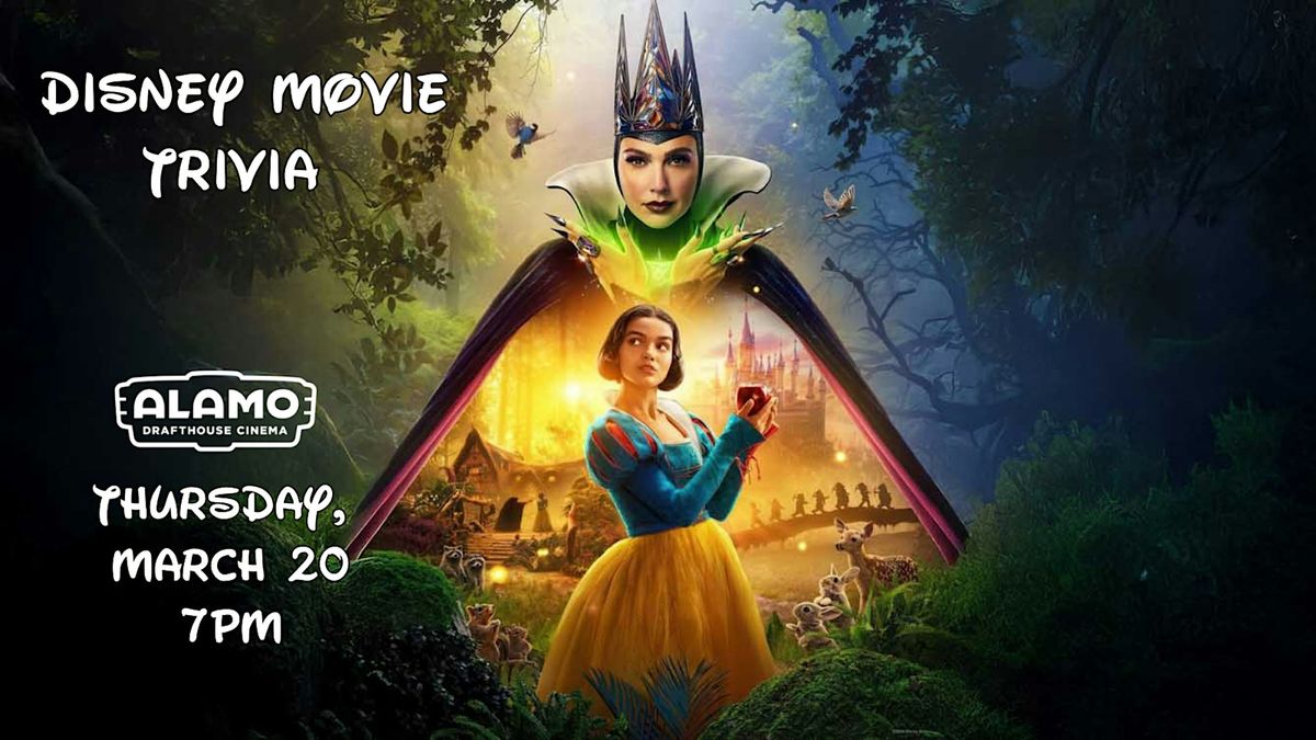 Disney Movie Trivia at Alamo Drafthouse Cinema Woodbridge