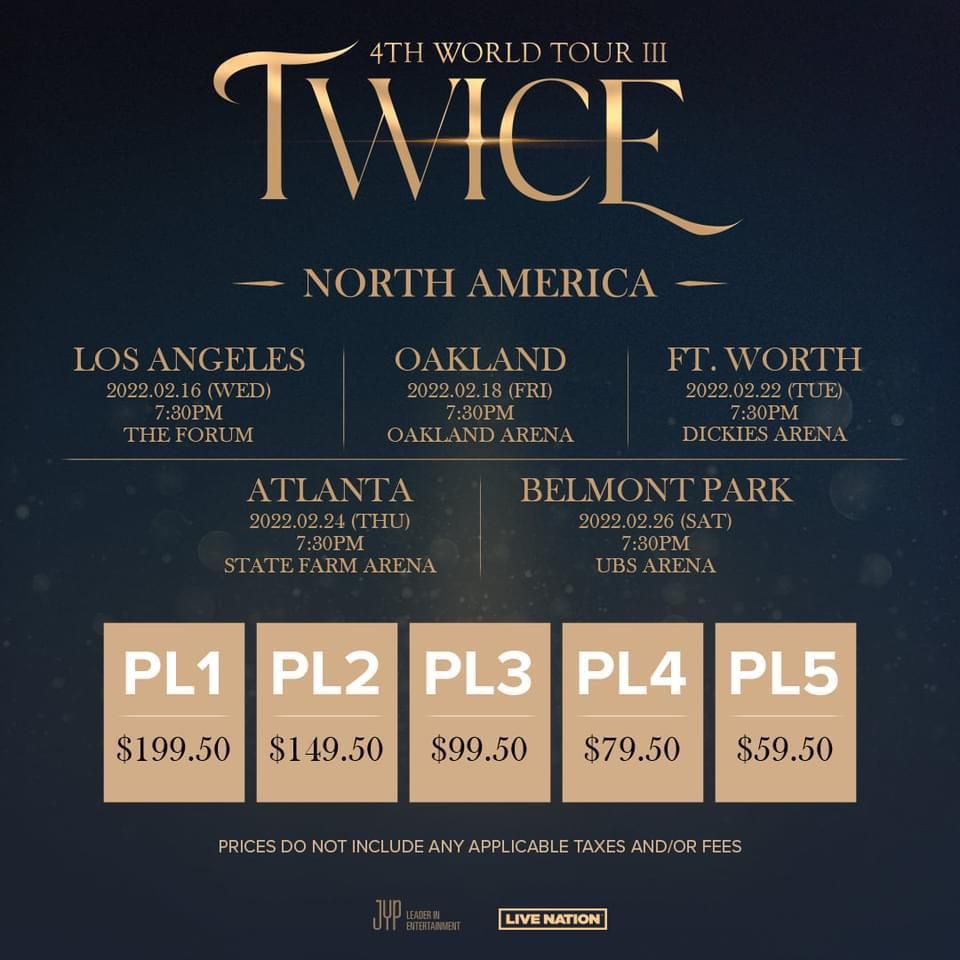 Twice Oakland Tickets