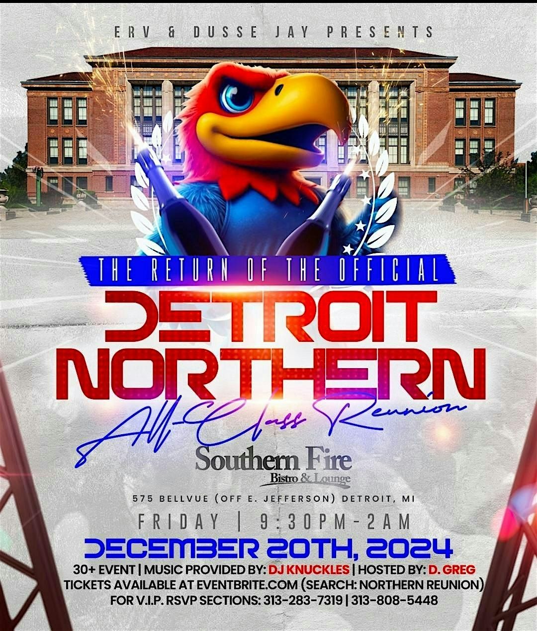 The Official Detroit Northern All-Class Reunion