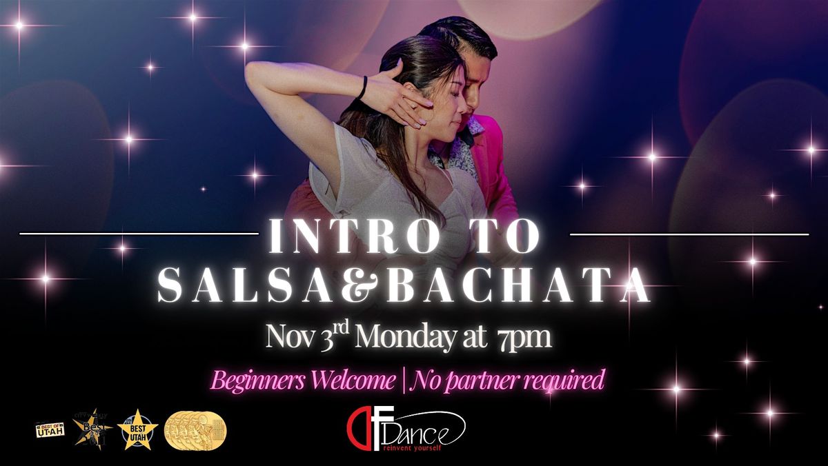 Dance your First Salsa & Bachata! Beginners Welcome! No partner needed:)