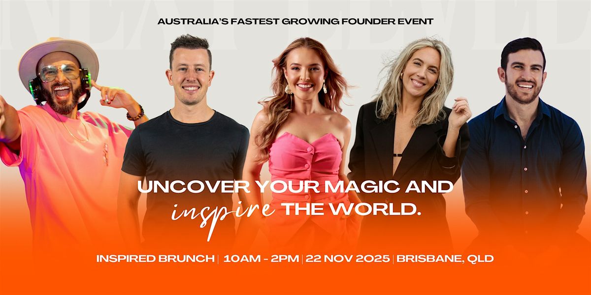 Inspired Founders Brunch Series Brisbane