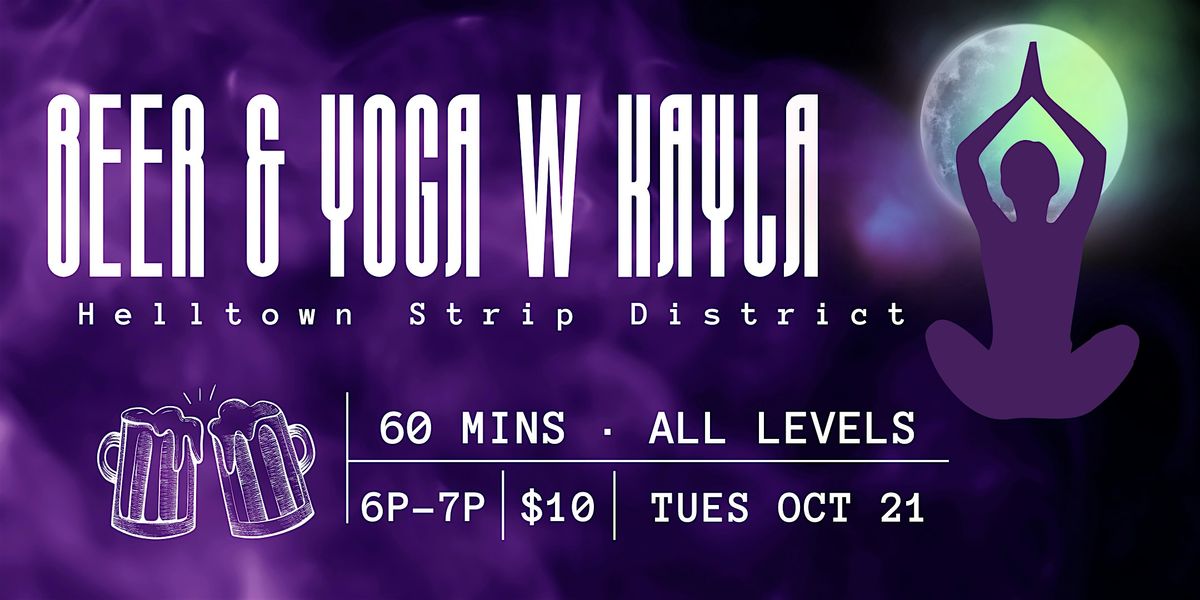 Beer and Yoga With Kayla