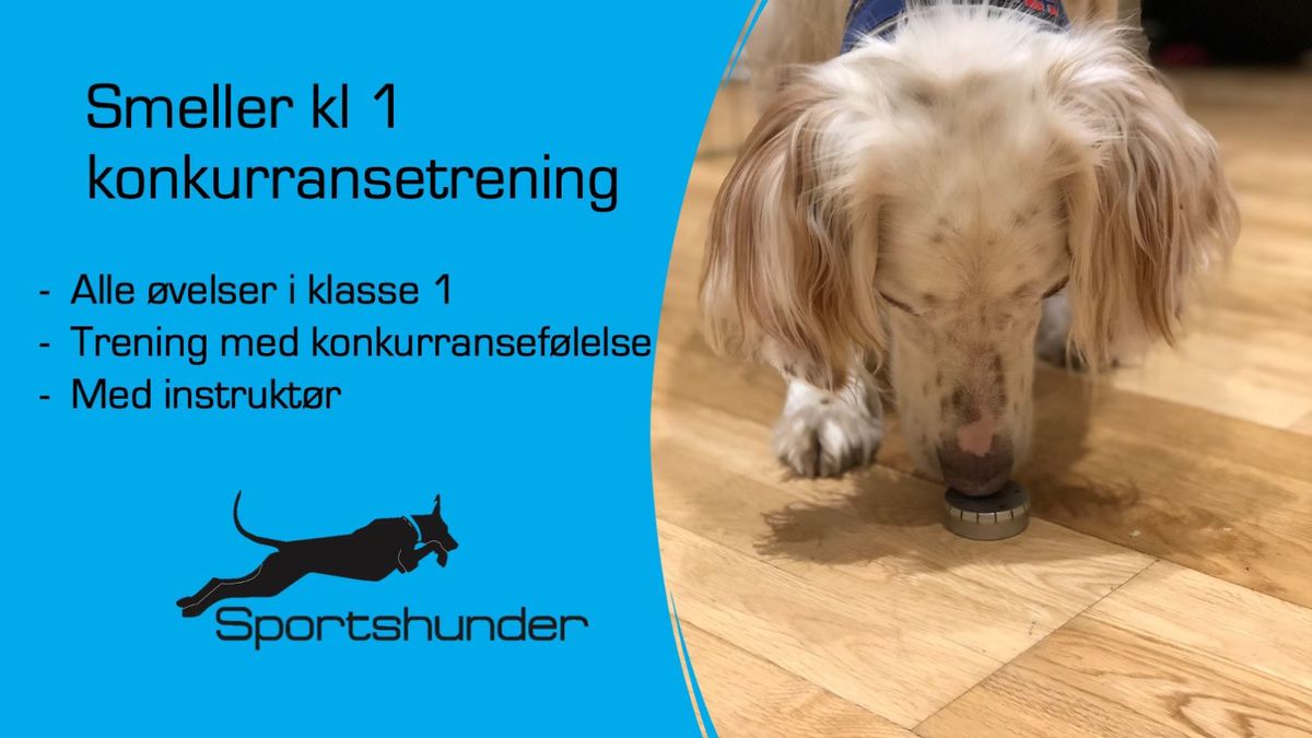 (FULLT)Smeller kl 1 konkurransetrening 