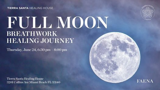 Full Moon Breathwork Healing Journey