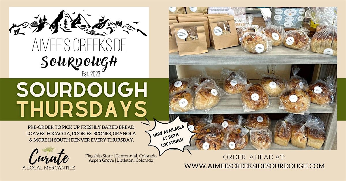 'Sourdough Thursdays' @ Curate Mercantile