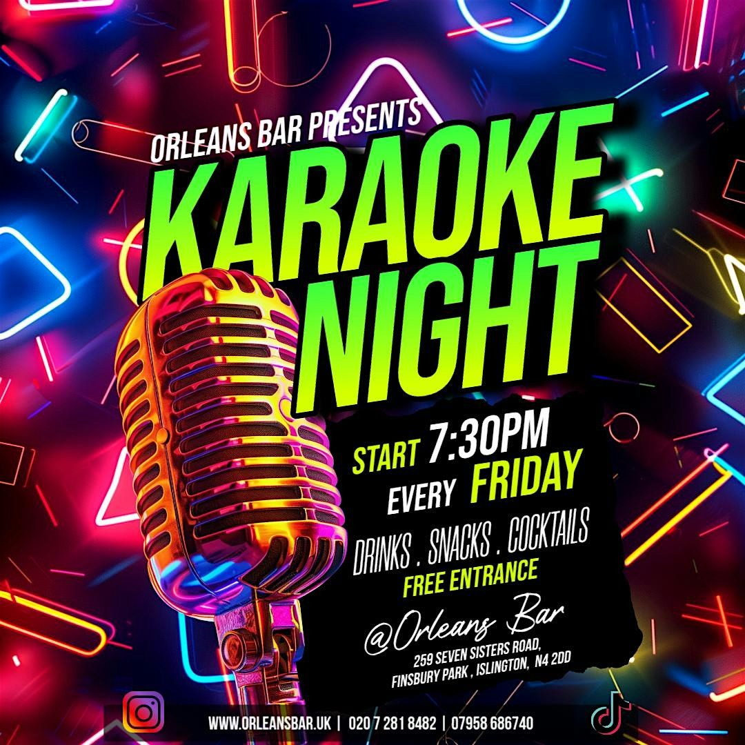 Karaoke Night Every Friday