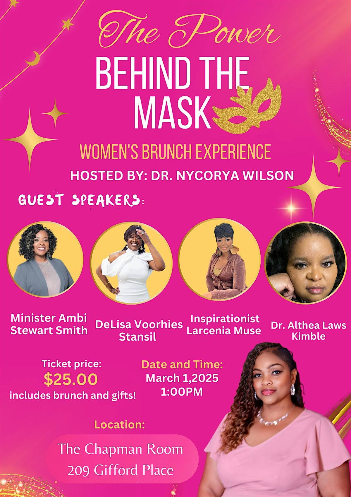 The Power Behind the Mask: "Women's Brunch Experience"