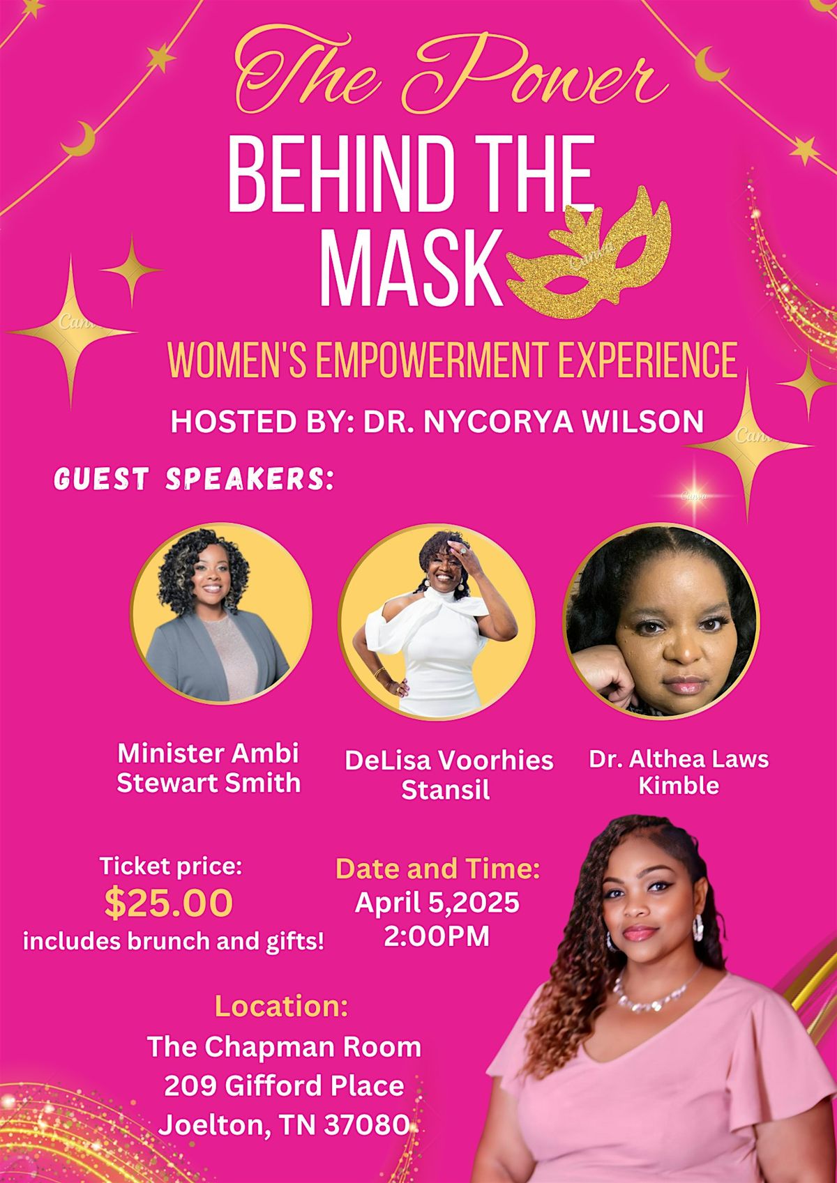 The Power Behind the Mask: "Women's Brunch Experience"