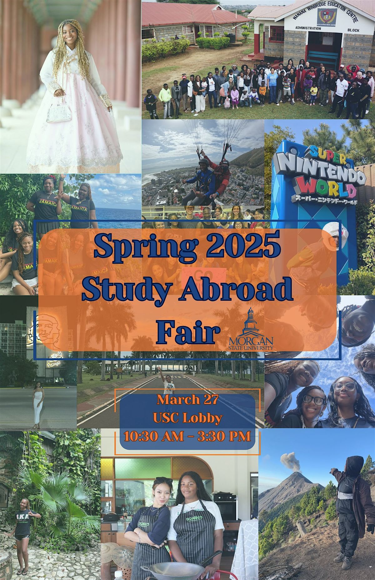 Morgan State University Spring 2025 Study Abroad Fair