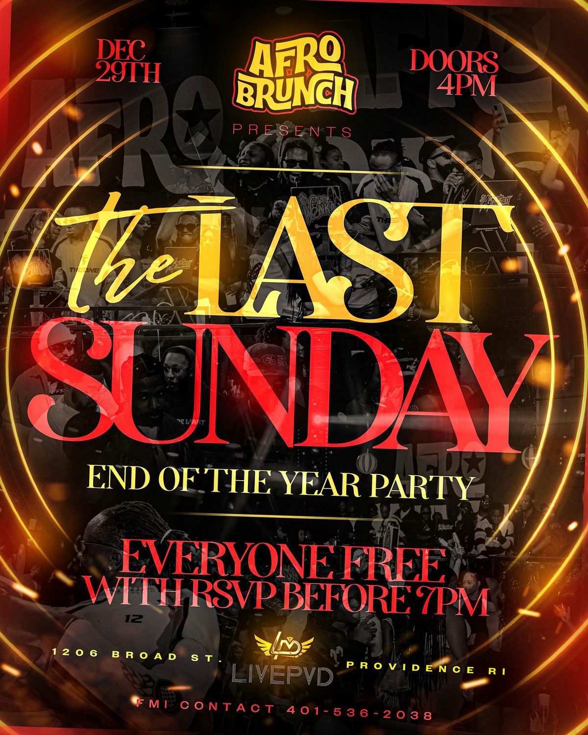 THE LAST SUNDAY "End of the year party"