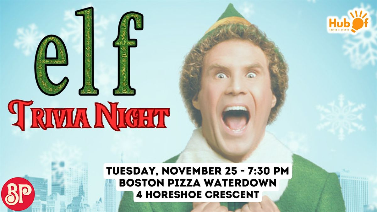 ELF Trivia Night - Boston Pizza Waterdown