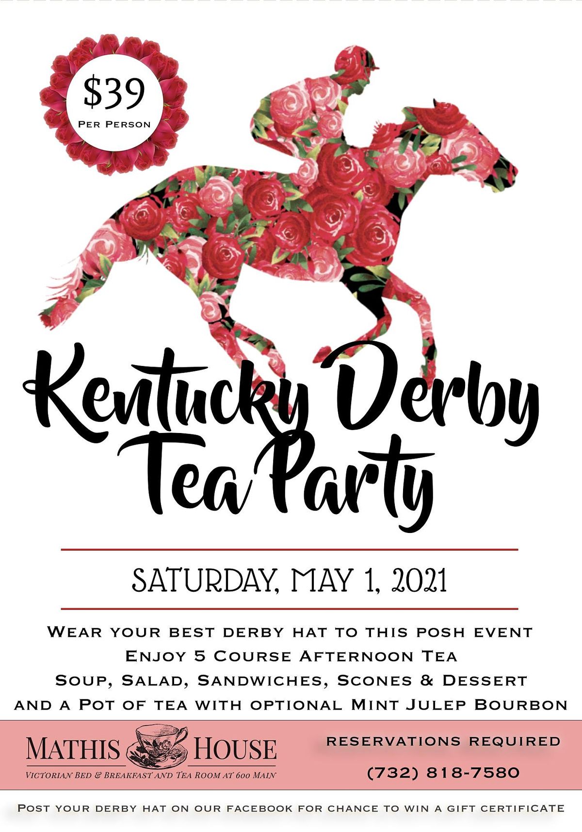 Kentucky Derby Tea Party at the Historic Mathis House, Mathis House a
