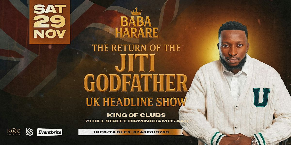 Baba Harare \u2013 The Return of the Jiti Godfather (UK Album Launch)