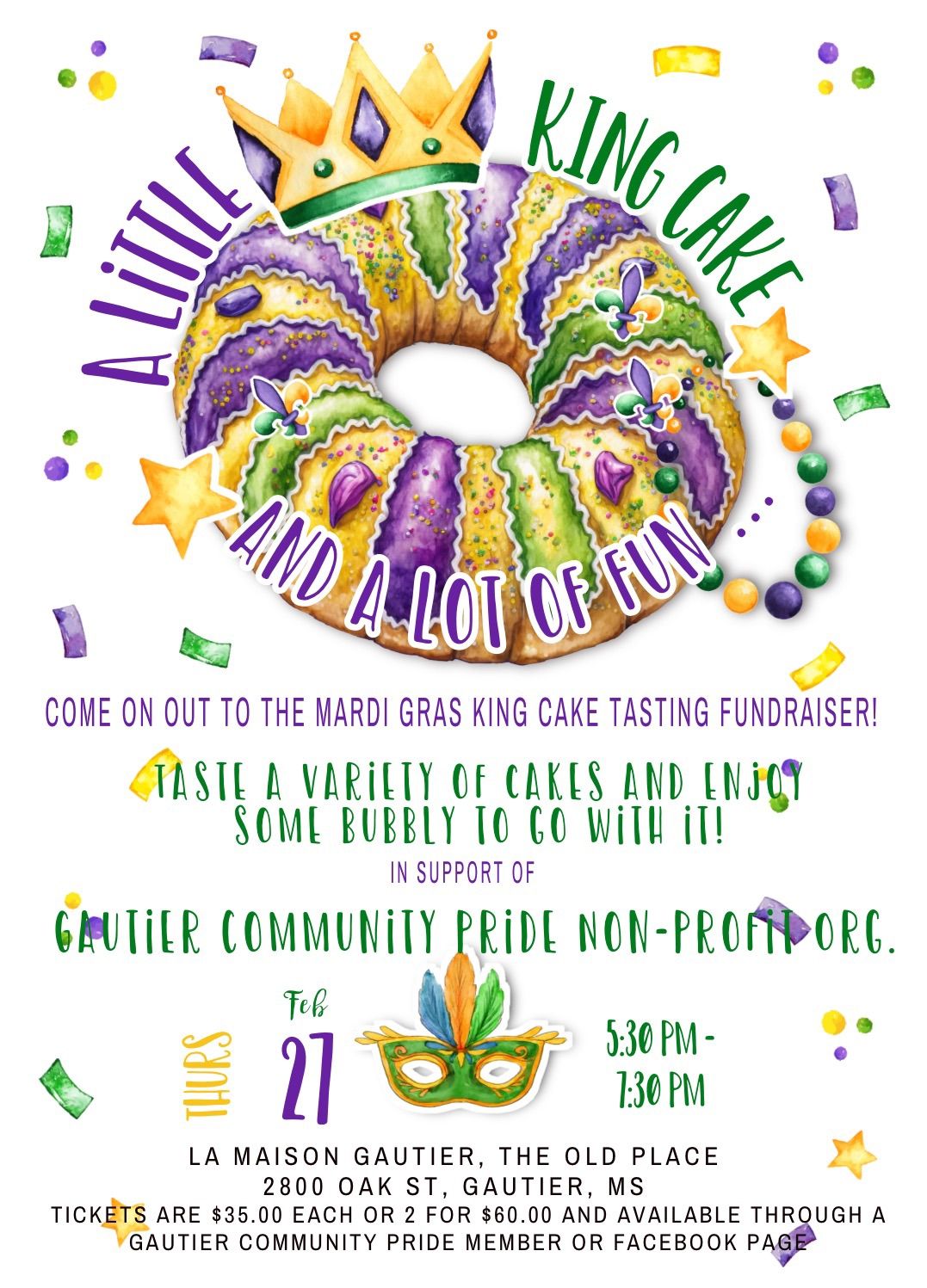 King Cake Tasting