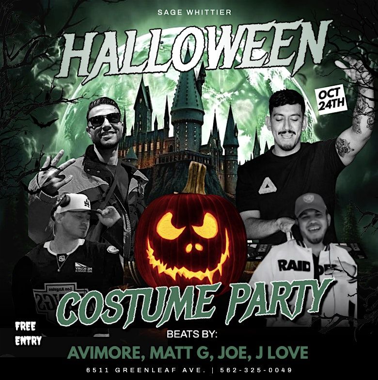 Avimore x Matt G x Joe x J Love \u2013 Costume Party at Sage Whittier