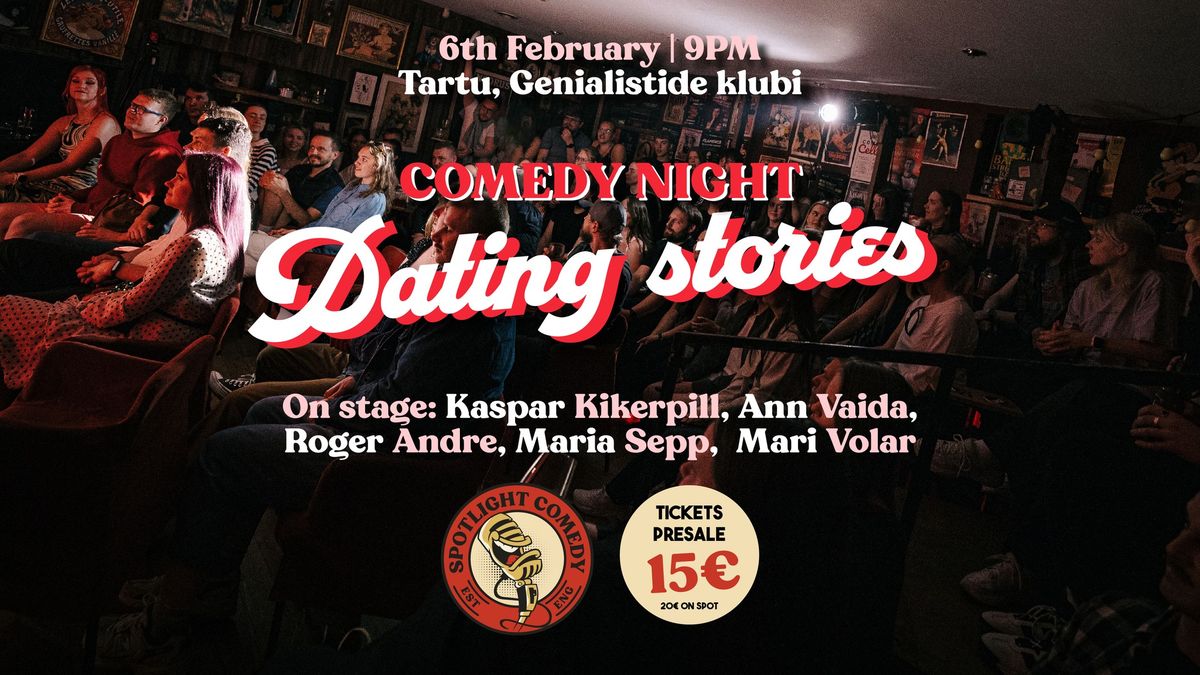 Comedy Night: Dating Stories | Tartu