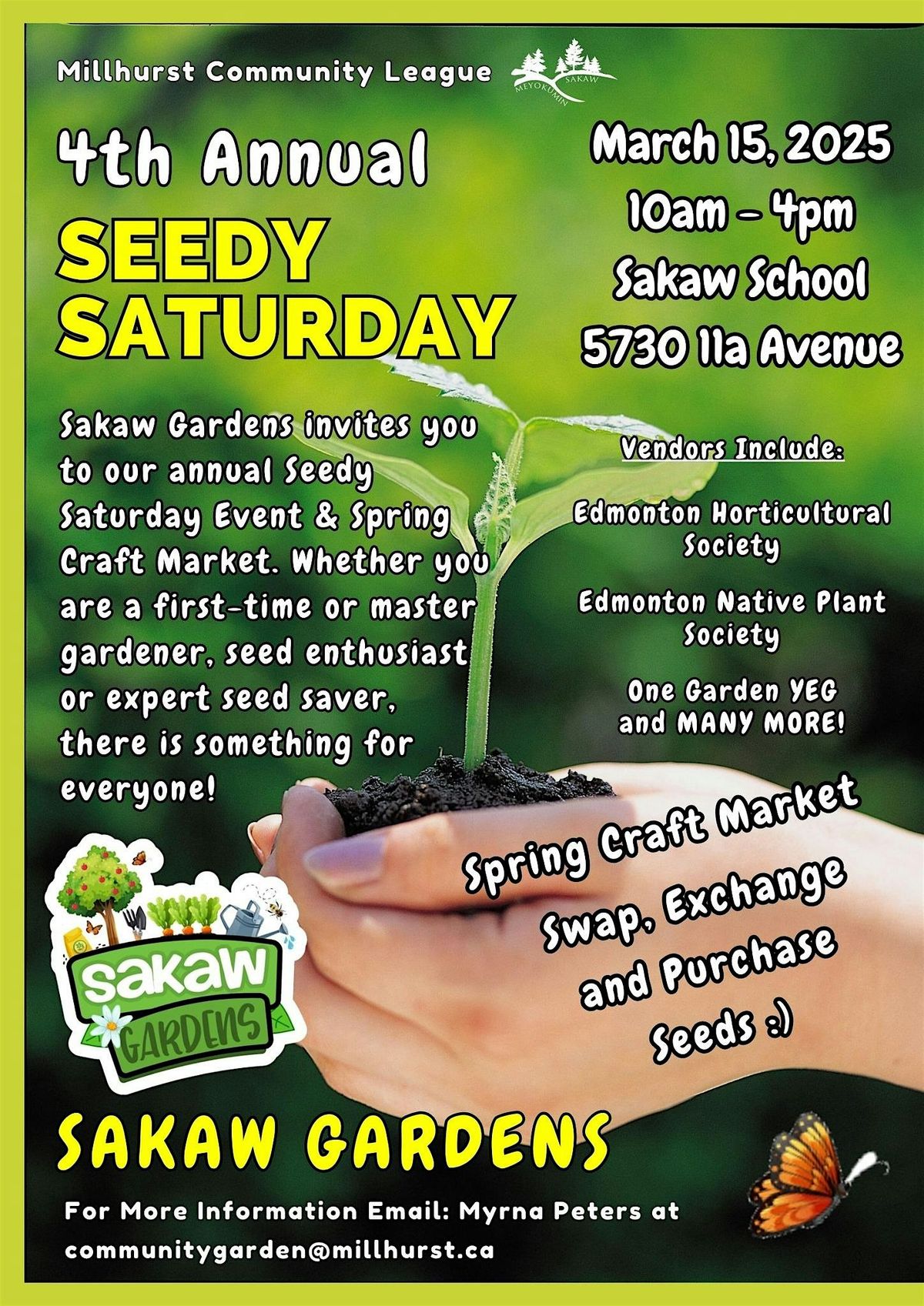 Seedy Saturday & Spring Craft Market