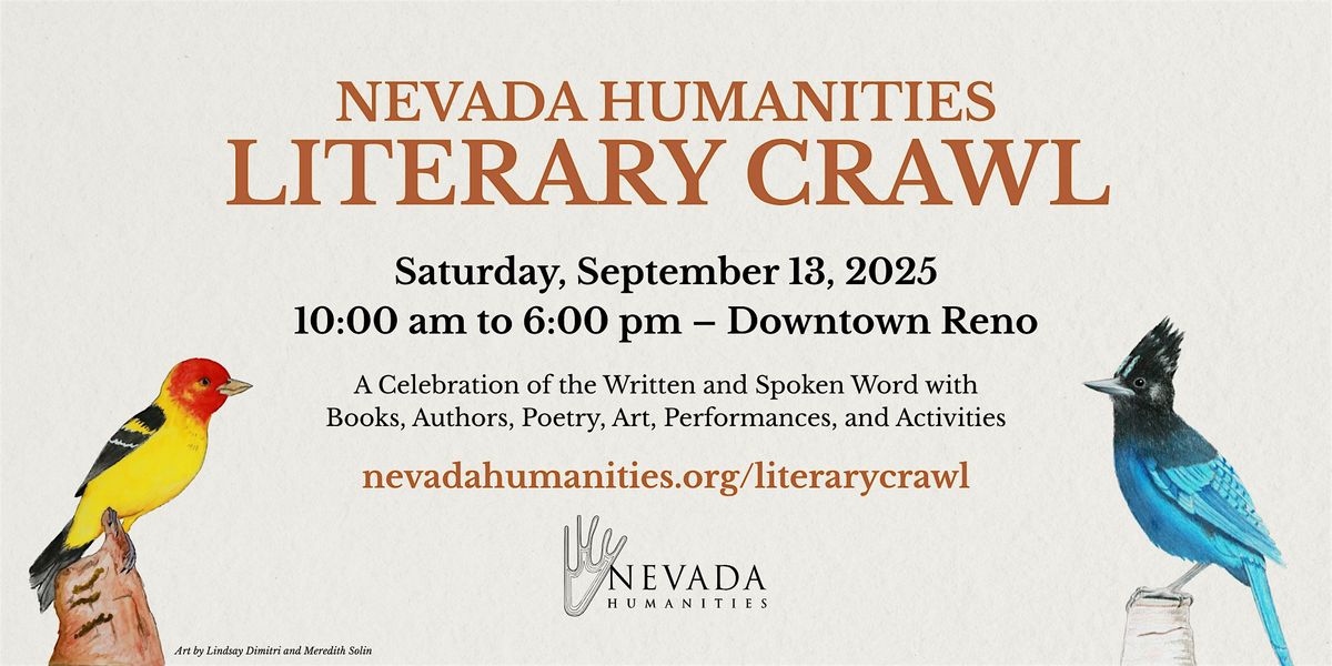 RSVP for the Nevada Humanities Literary Crawl