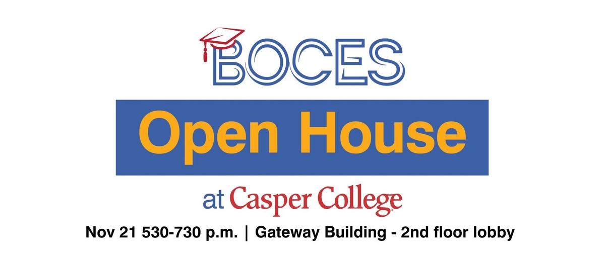 BOCES Open house at Casper College