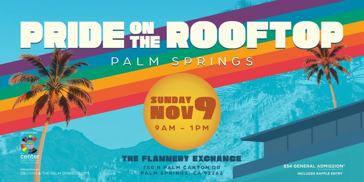 2025 Pride on the Rooftop in Palm Springs