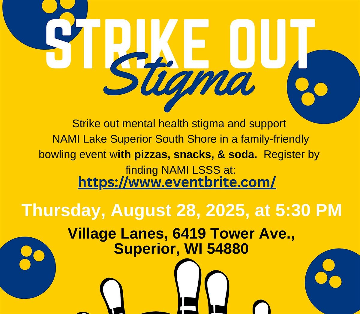 Strike Out Stigma with NAMI LSSS