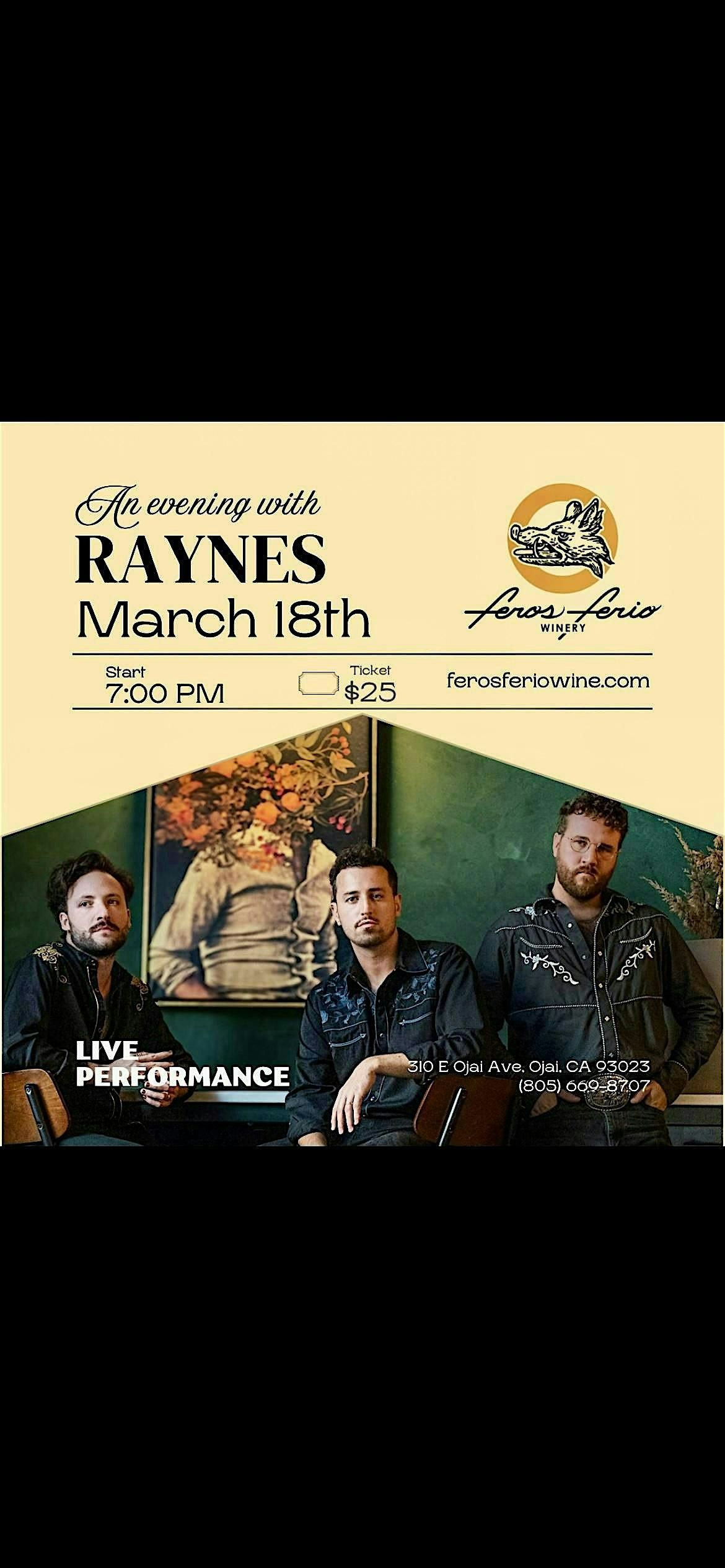 An Intimate Evening with RAYNES