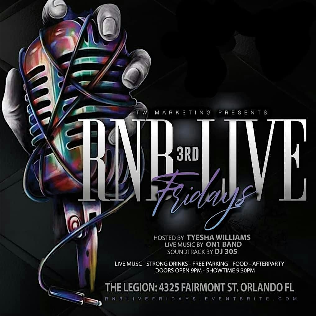 3rd Friday RnB LIVE