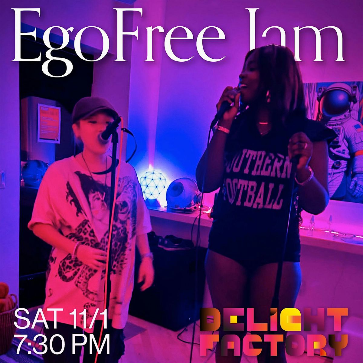 Ego Free Jam - First Saturdays
