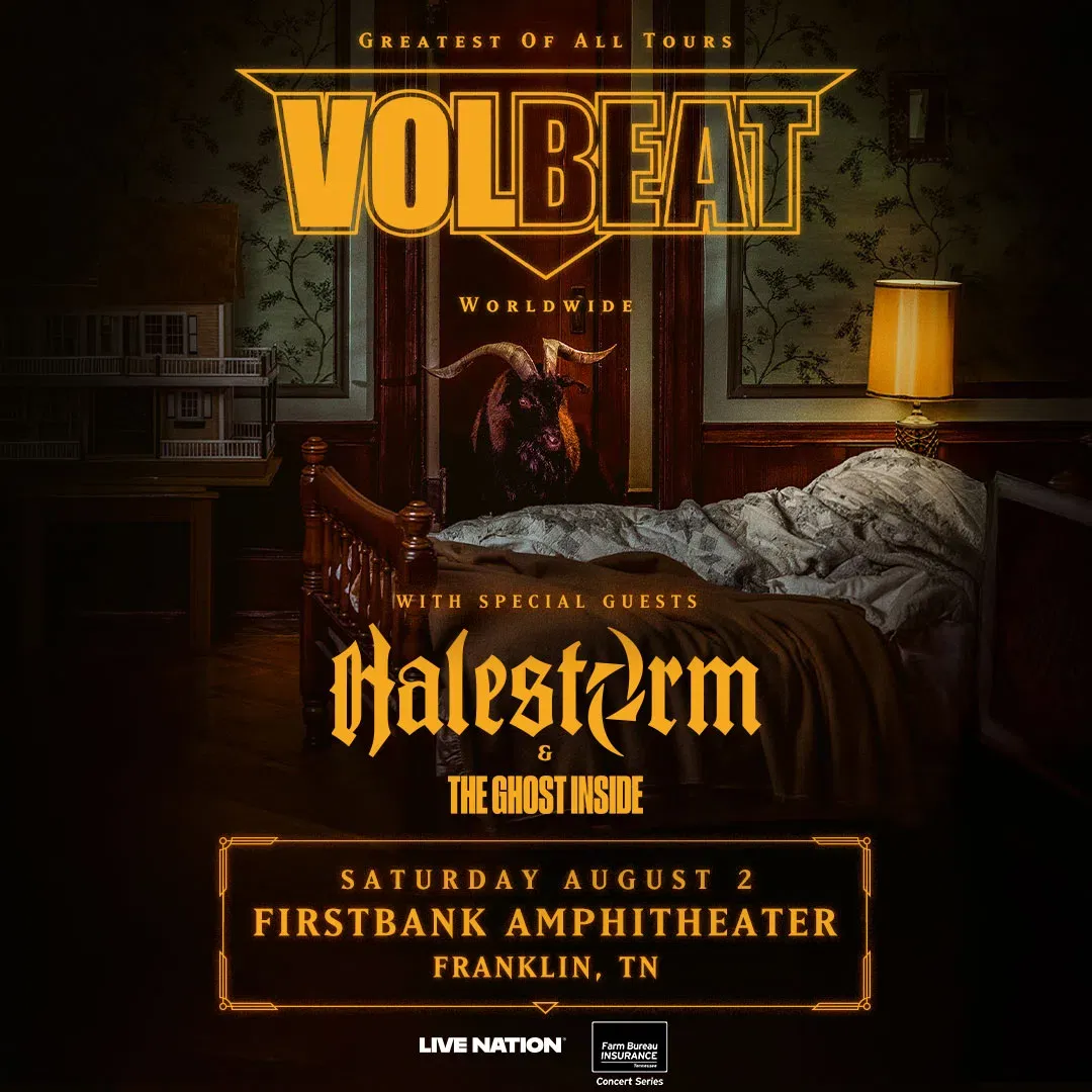 Volbeat  Halestorm & The Ghost Inside