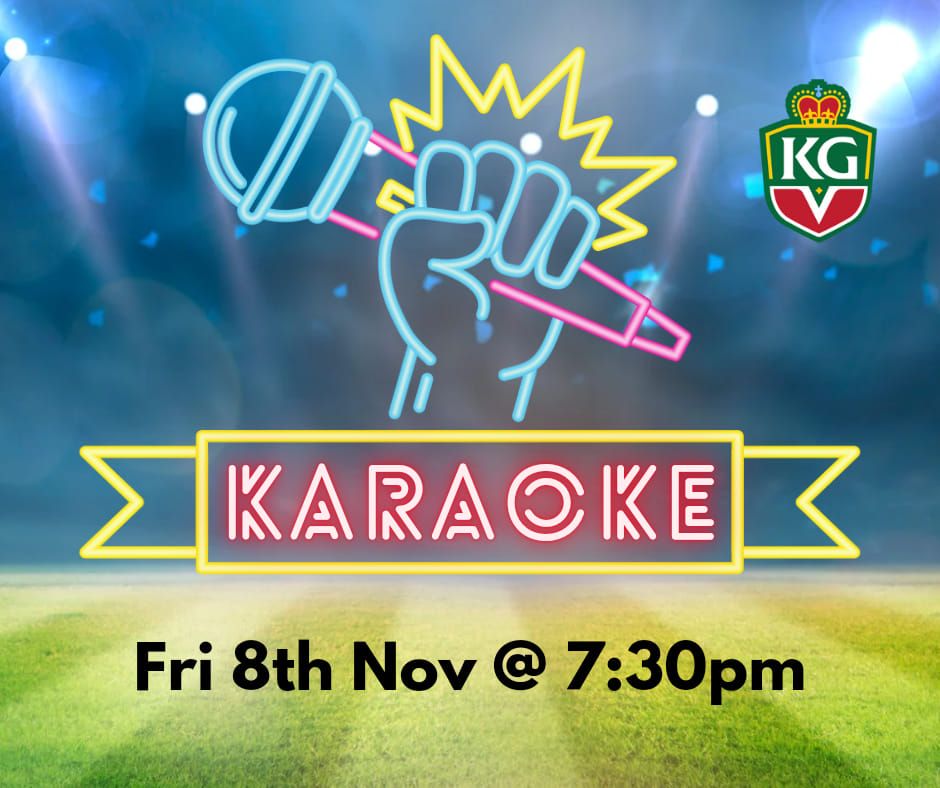 KGV Karaoke with DJ Press Play