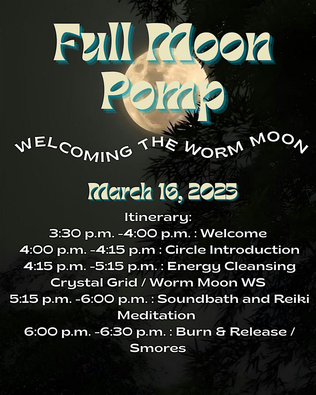 Worm Full Moon Pomp