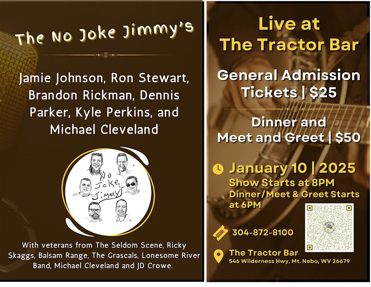 No Joke Jimmy's Live at The Tractor Bar