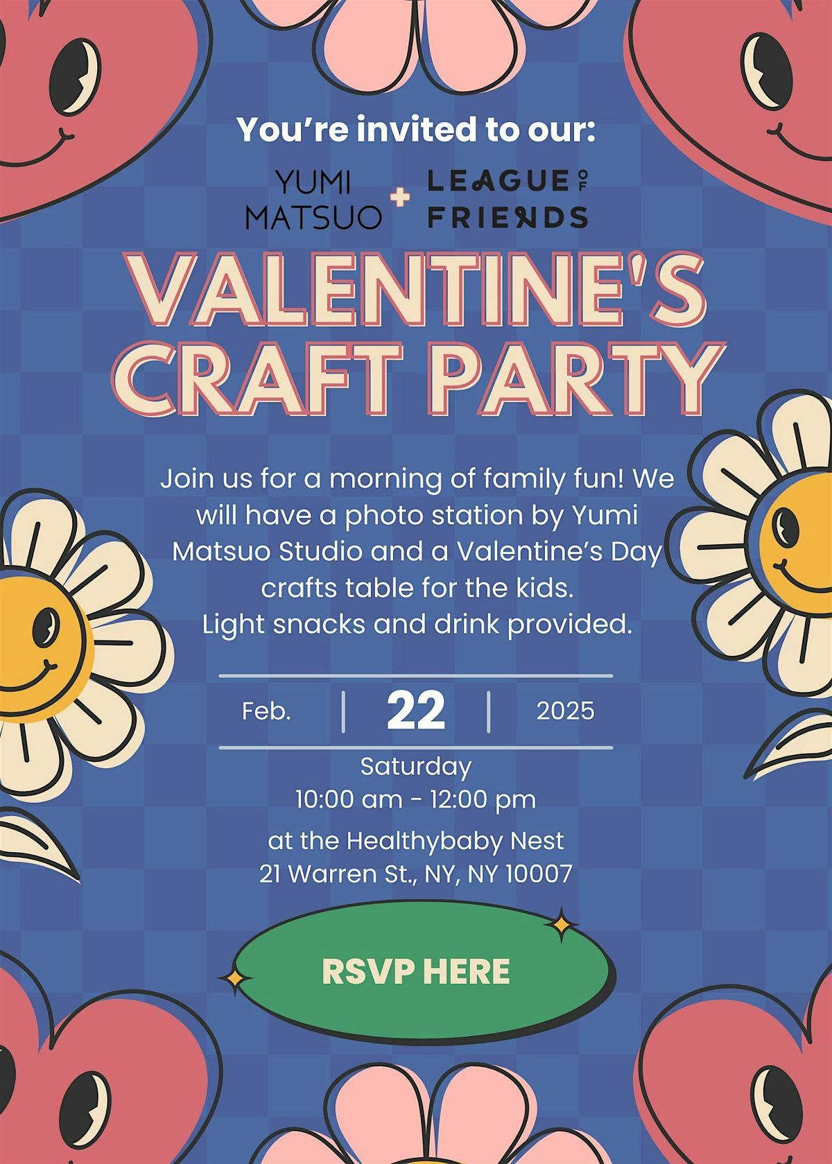 League of Friends x Yumi Matsuo Valentine's Photo Craft Party