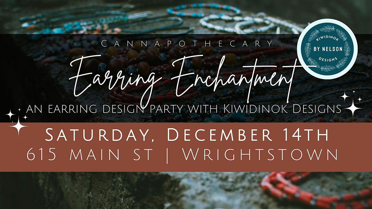 Earring Enchantment - Earring Design Party with Kiwidinok Designs