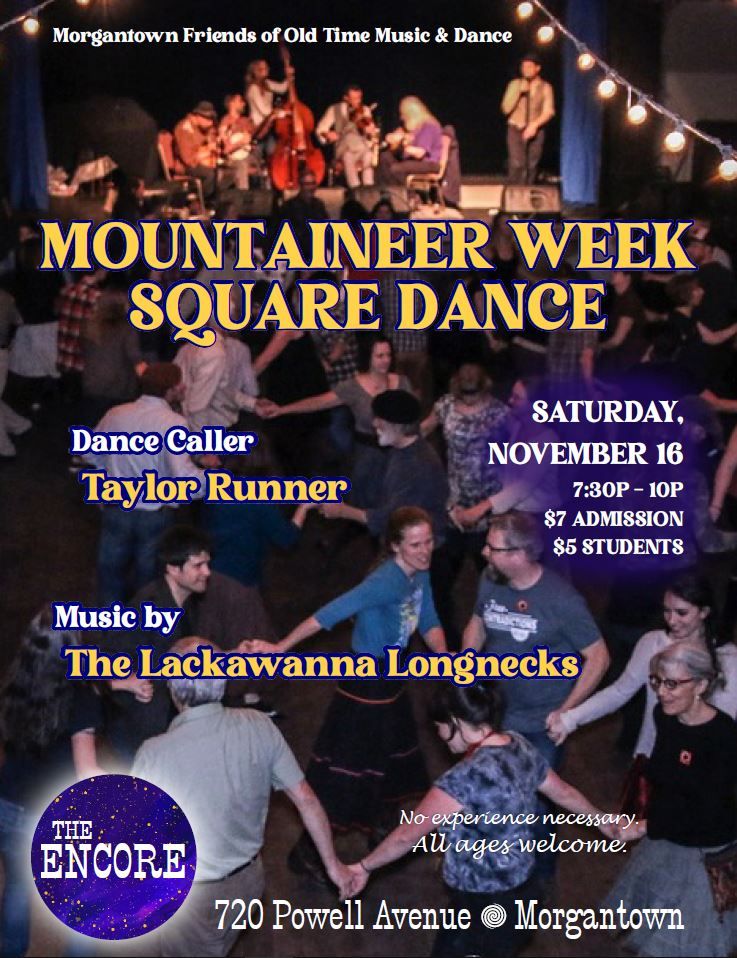 Mountaineer Week Square Dance from Morgantown Friends of Old Time Music & Dance