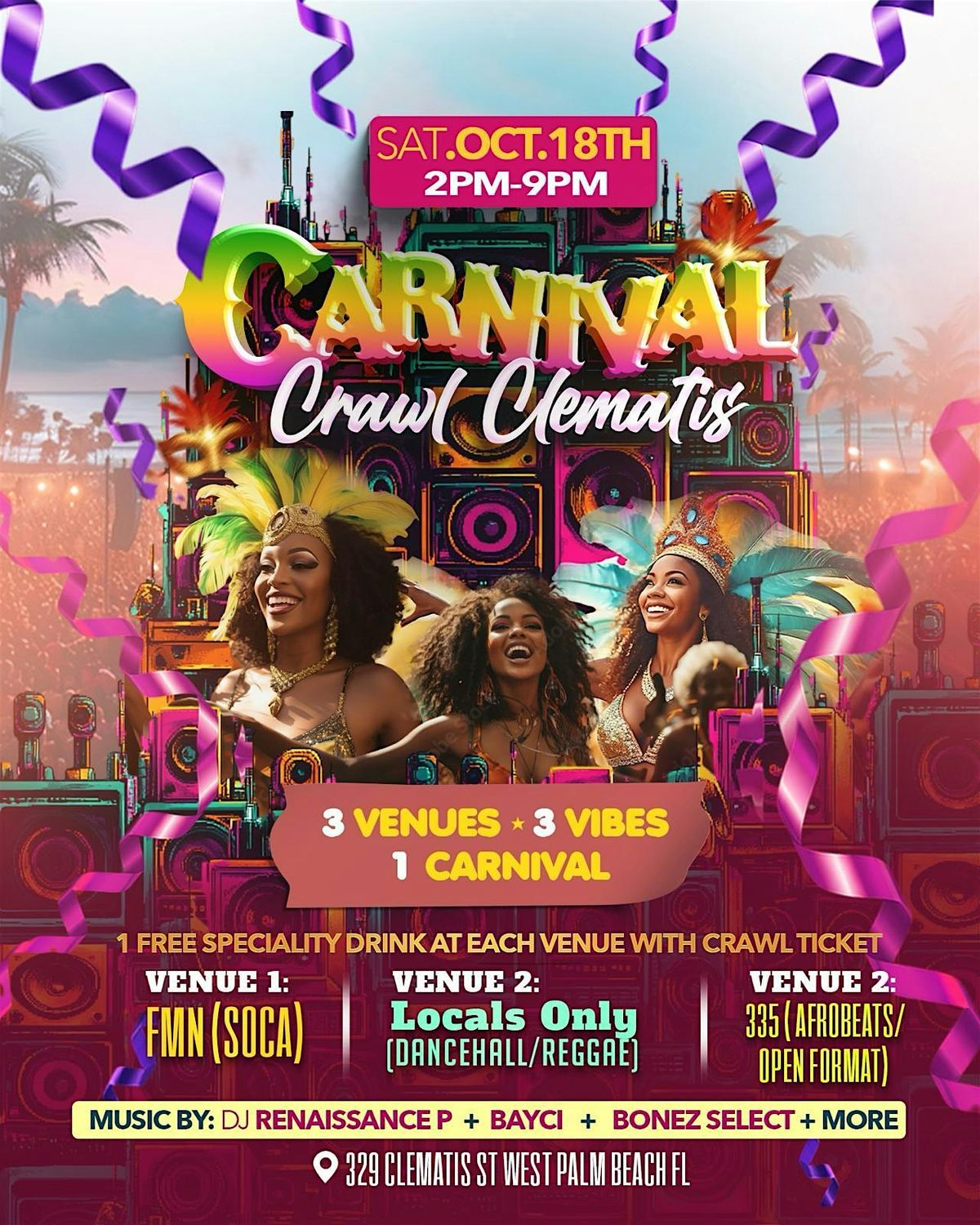 Carnival Bar Crawl Clematis