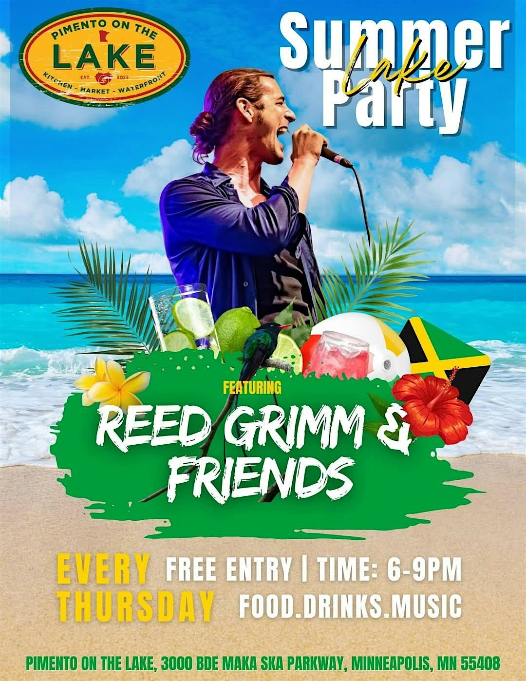 Reed Grimm & Friends | Pimento on the Lake