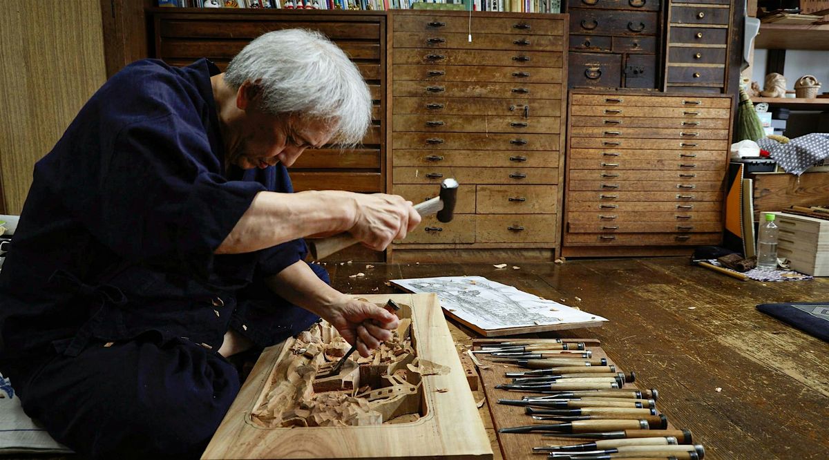 Inami Woodcarving Talk + Demo with Master Carver Nambu Hakuun