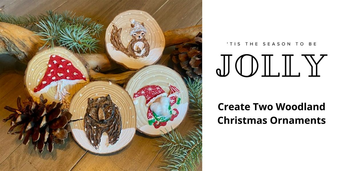 Christmas Ornaments Woodland Theme